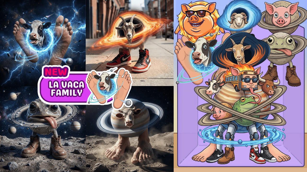 ALL LA VACA SATURNU Family Italian Brainrot - The Ultimate Challenge Merge Fellas Real Life 68