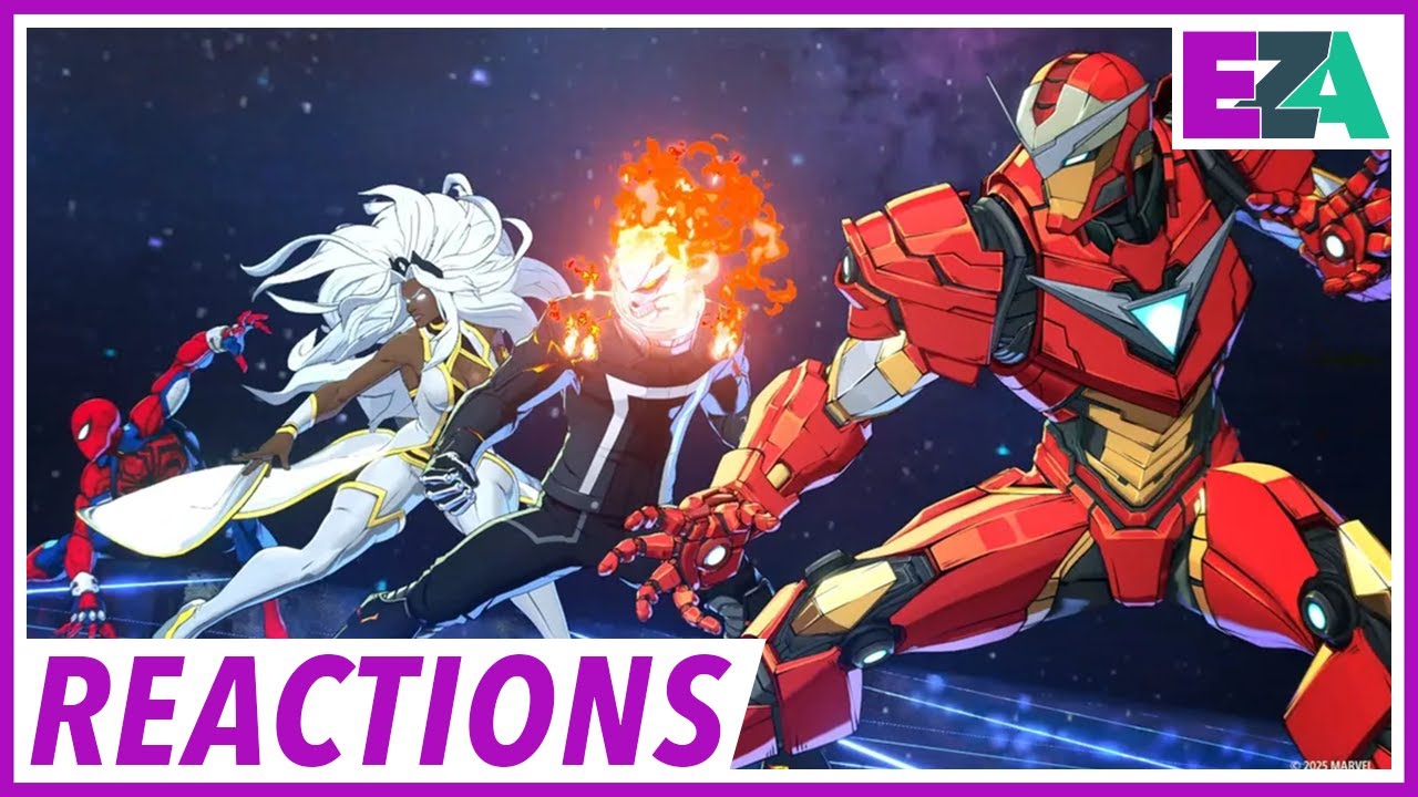 Marvel Tōkon: Fighting Souls Reveal - Easy Allies Reactions