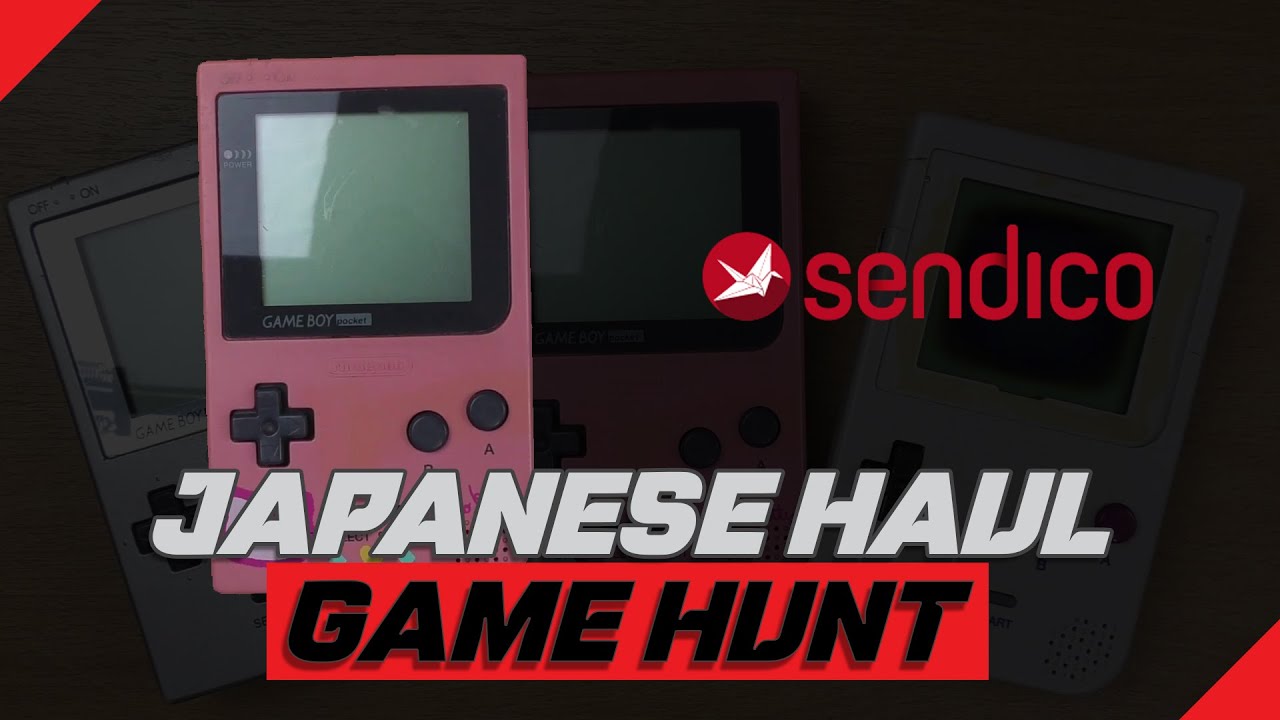 Buying Rare Japanese GameBoys From Sendico - Video Games Hunt