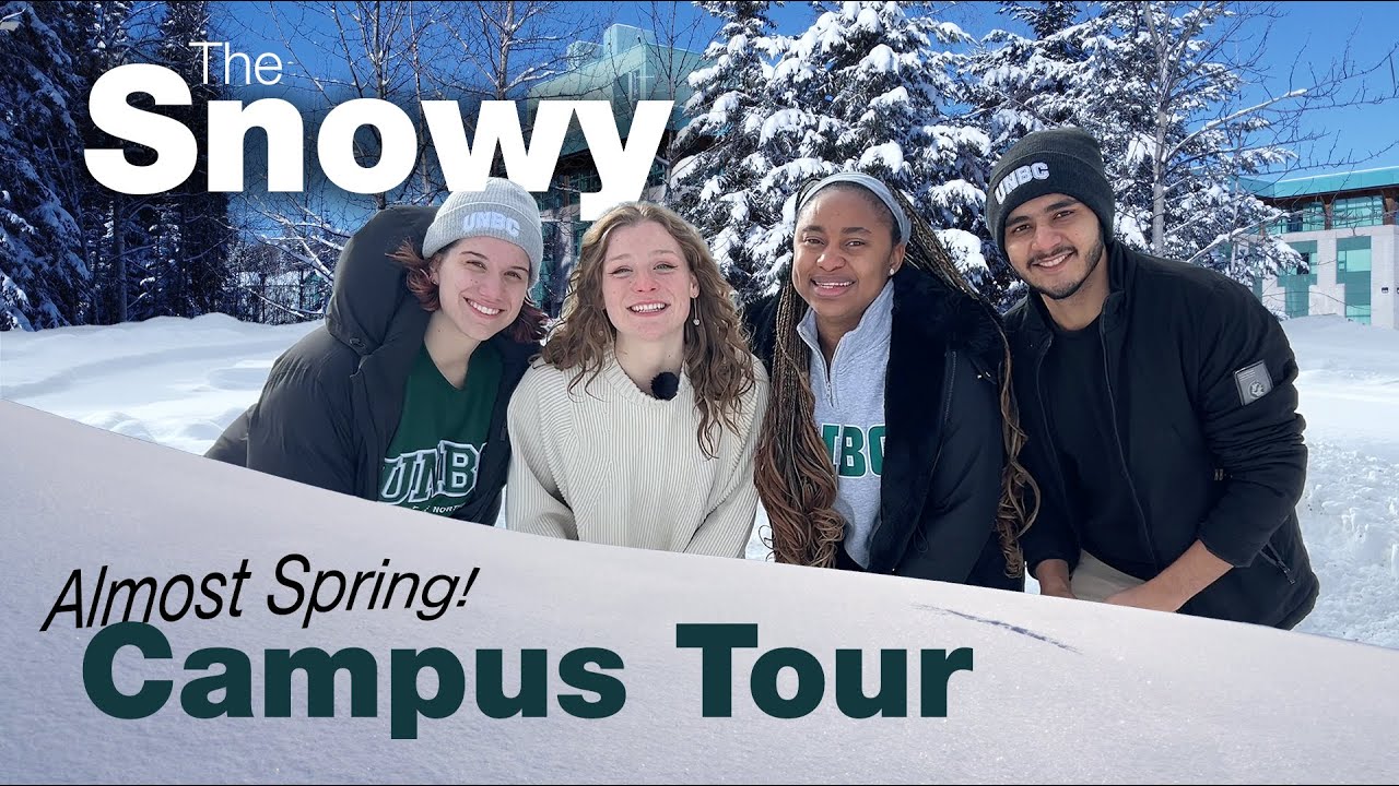 Check out UNBC's Winter Campus on the Snowy Campus Tour!