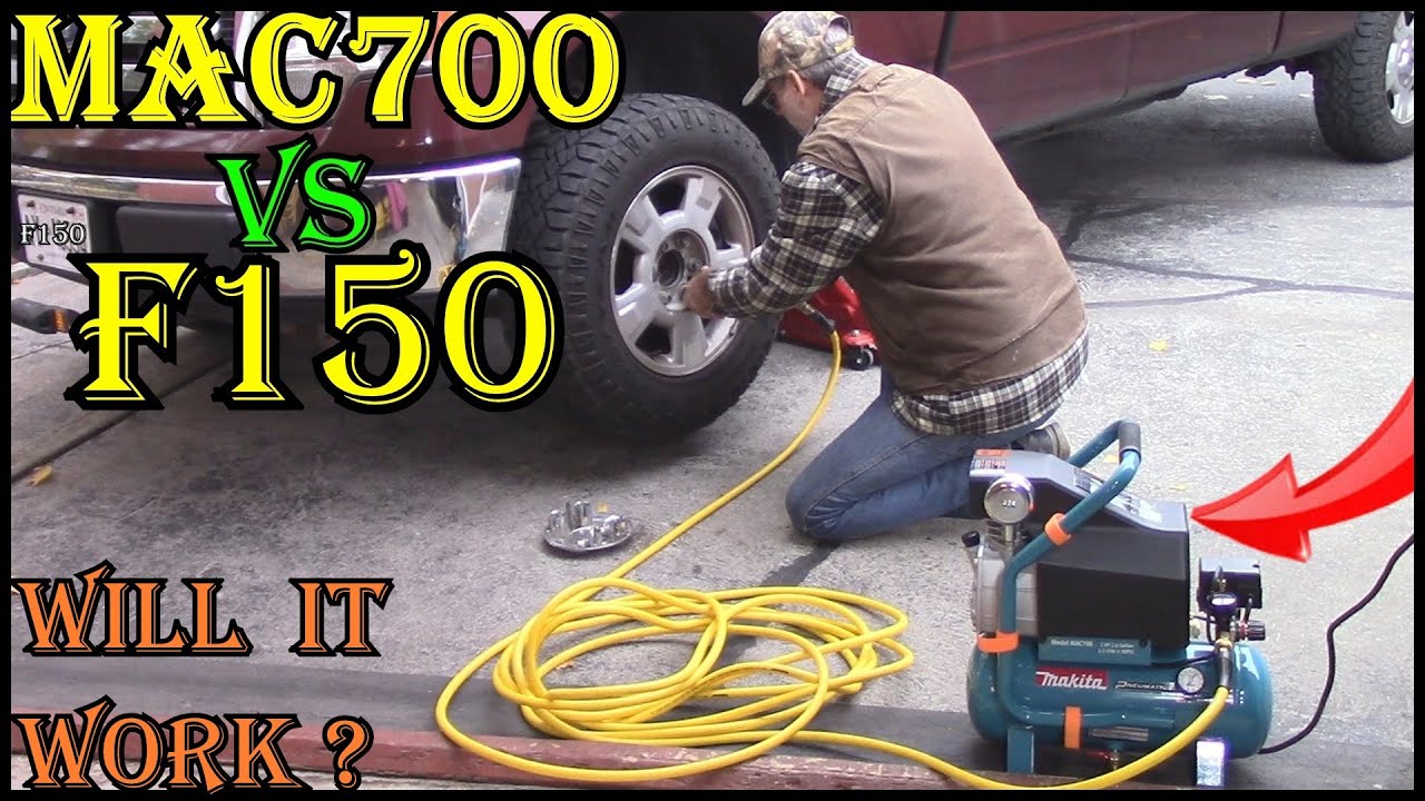 Can You Use  A  Makita Mac700 Air Compressor  To Take F150 Wheels Off -  140 Foot Pounds