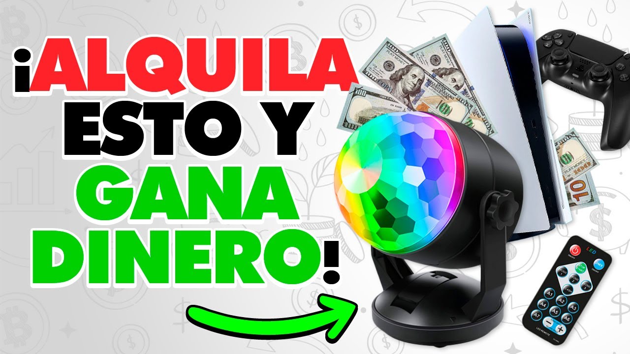 22 COSAS Para ALQUILAR y GANAR DINERO | Negocios de Alquiler