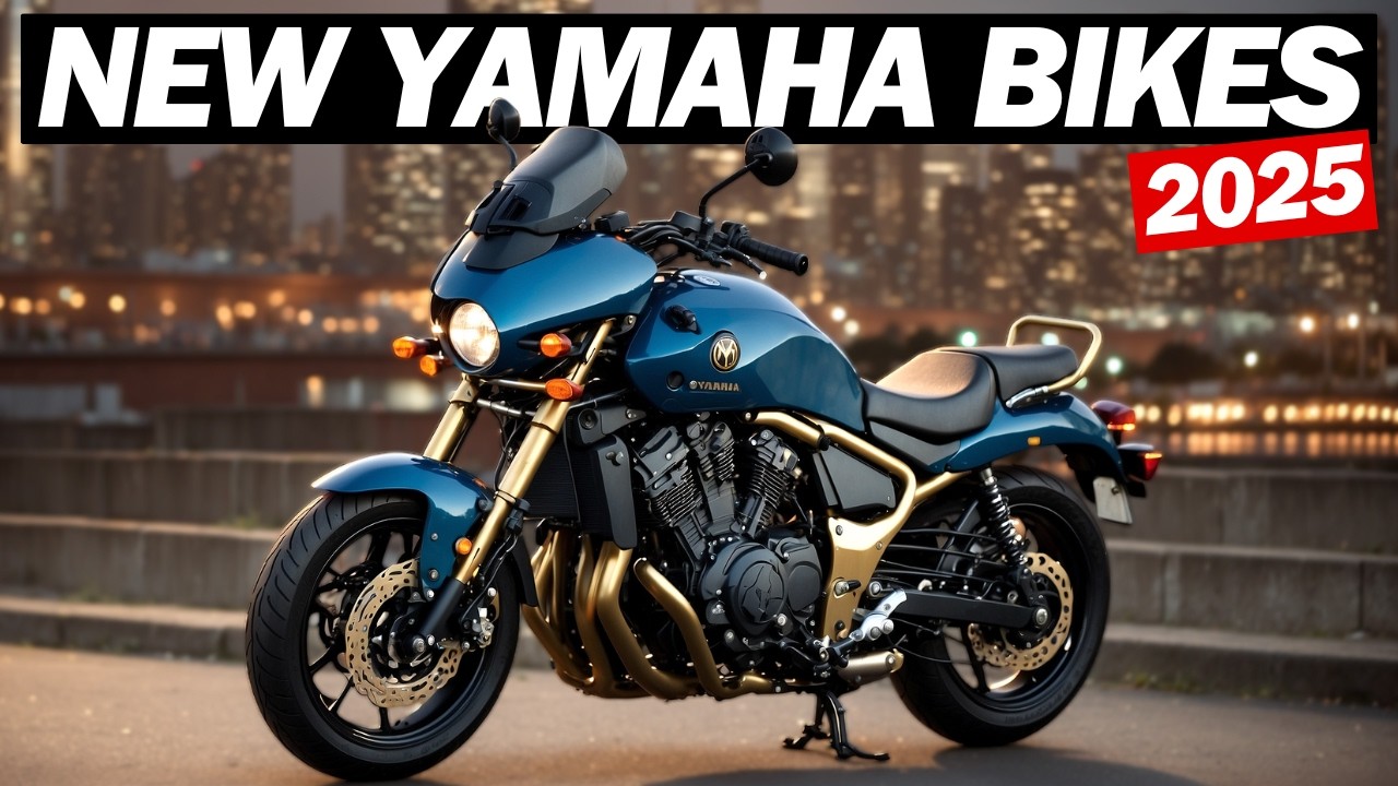 7 новых мотоциклов Yamaha 2025 года