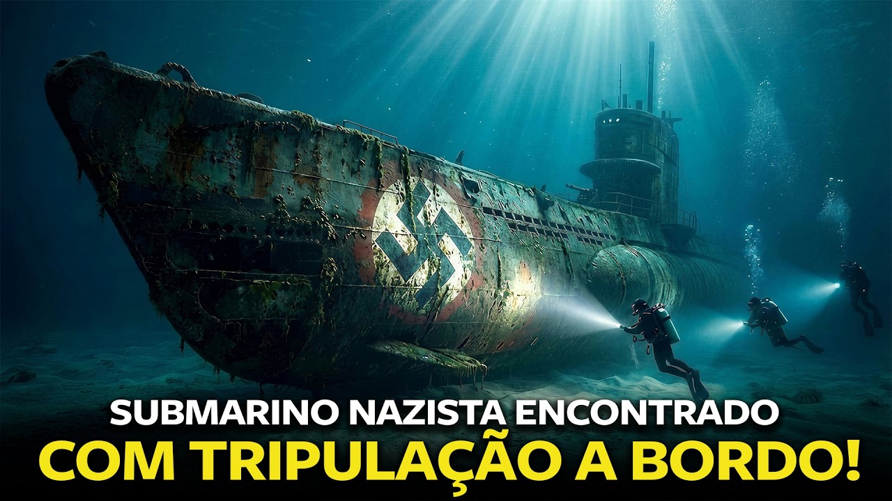Encontraram o Submarino Nazista U-455 Após 60 Anos com TODA sua TRIPULAÇÃO Dentro!