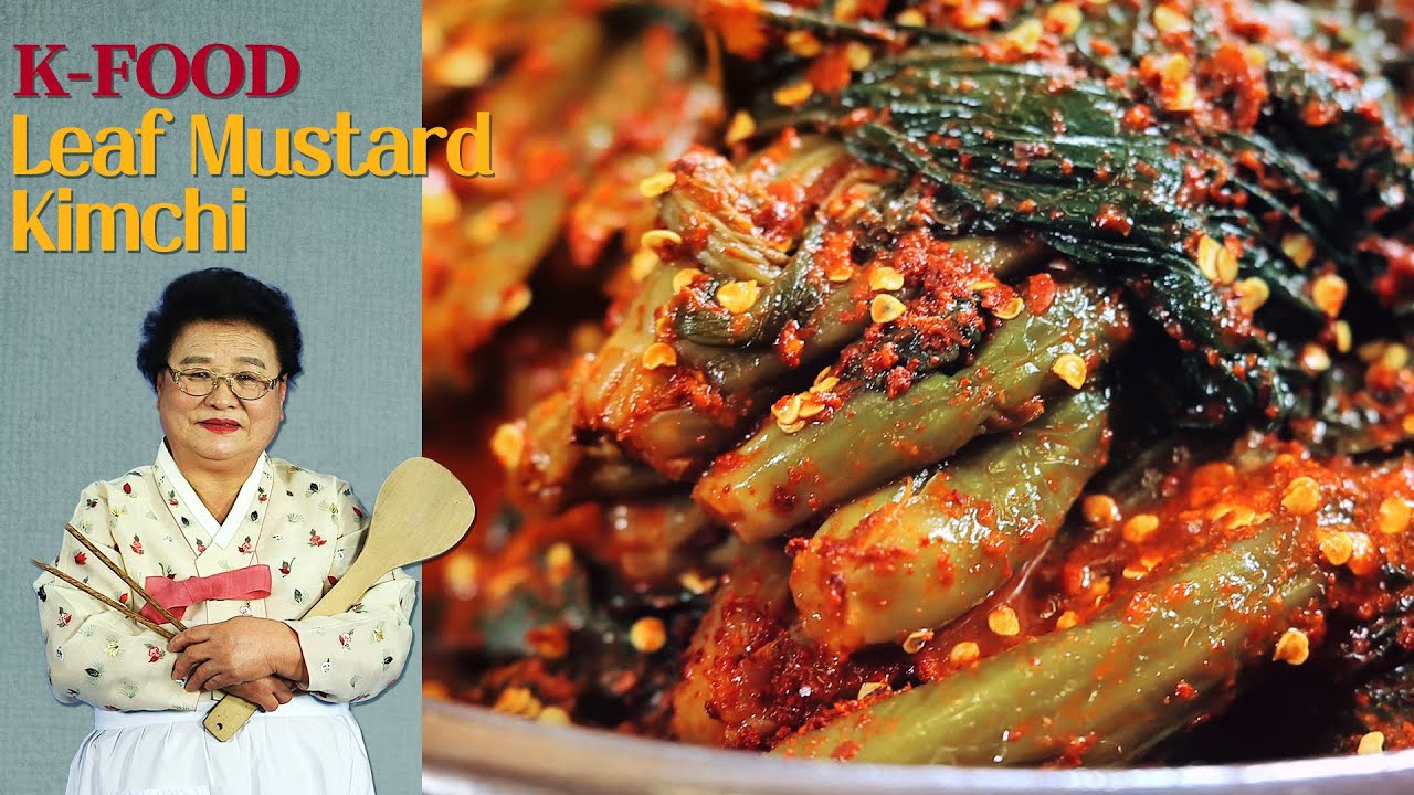 [Grandma Soonie’s K-FOOD (Eng.sub)] ep02. OMG! Leaf mustard kimchi