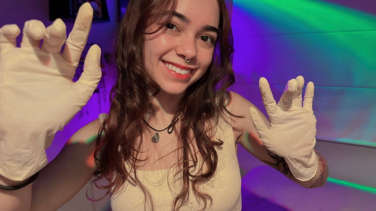 ASMR | Fazendo sua limpeza de pele na clínica dermatológica
