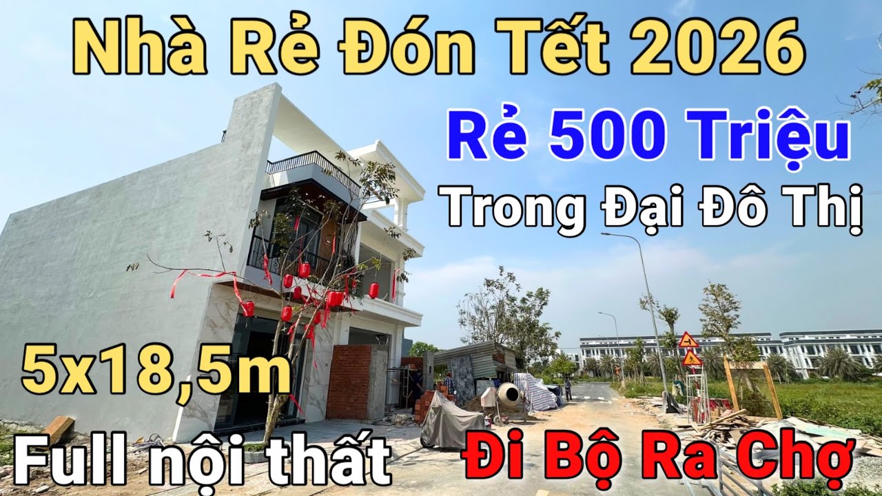 Việt Kiều Về Nghỉ Dưỡng Quá Đã Nhà Rẻ Ngỡ Ngàng Đẹp Ngất Ngây Sổ Hồng Riêng Gần Khu Đô Thị 5 Sao