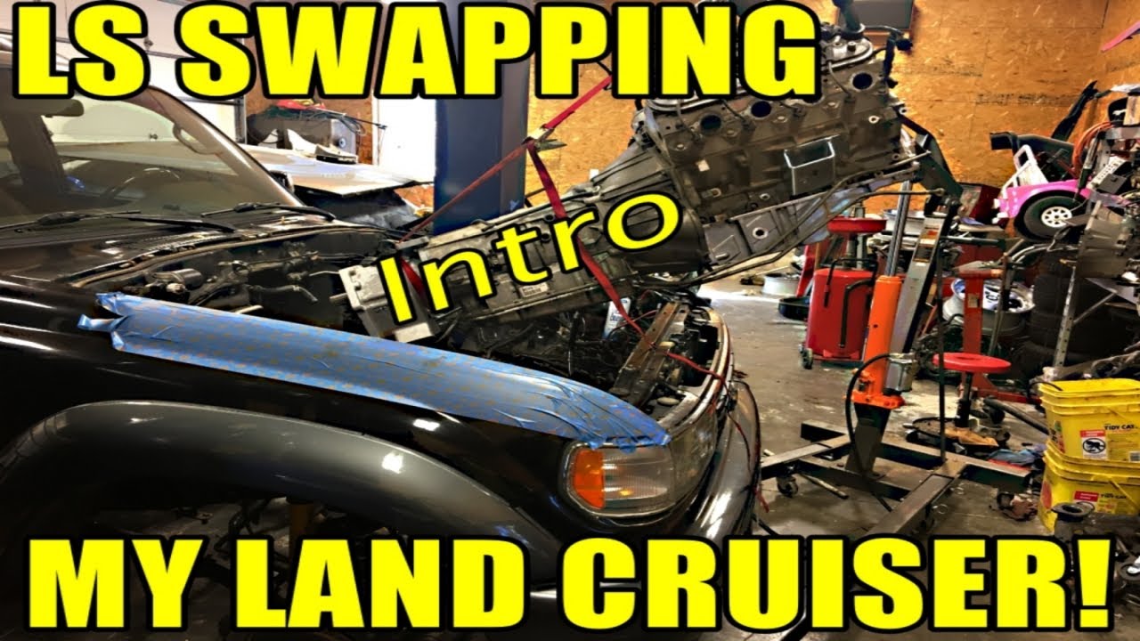 PART 1! I'm LS V8 Swapping My 80 Series Toyota Land Cruiser! Intro, Tips & Tricks