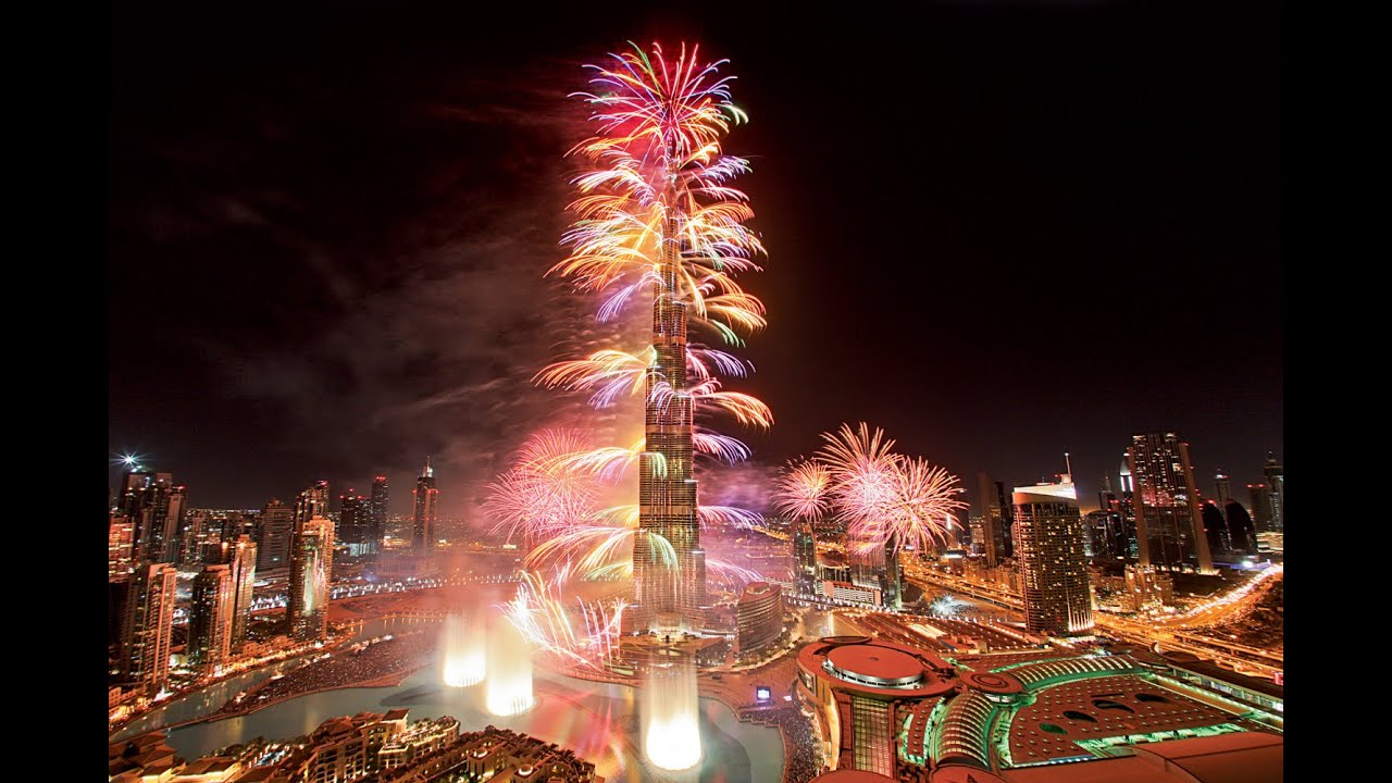 Happy New Year 2021 | Dubai | Fireworks #Fireworksdubai