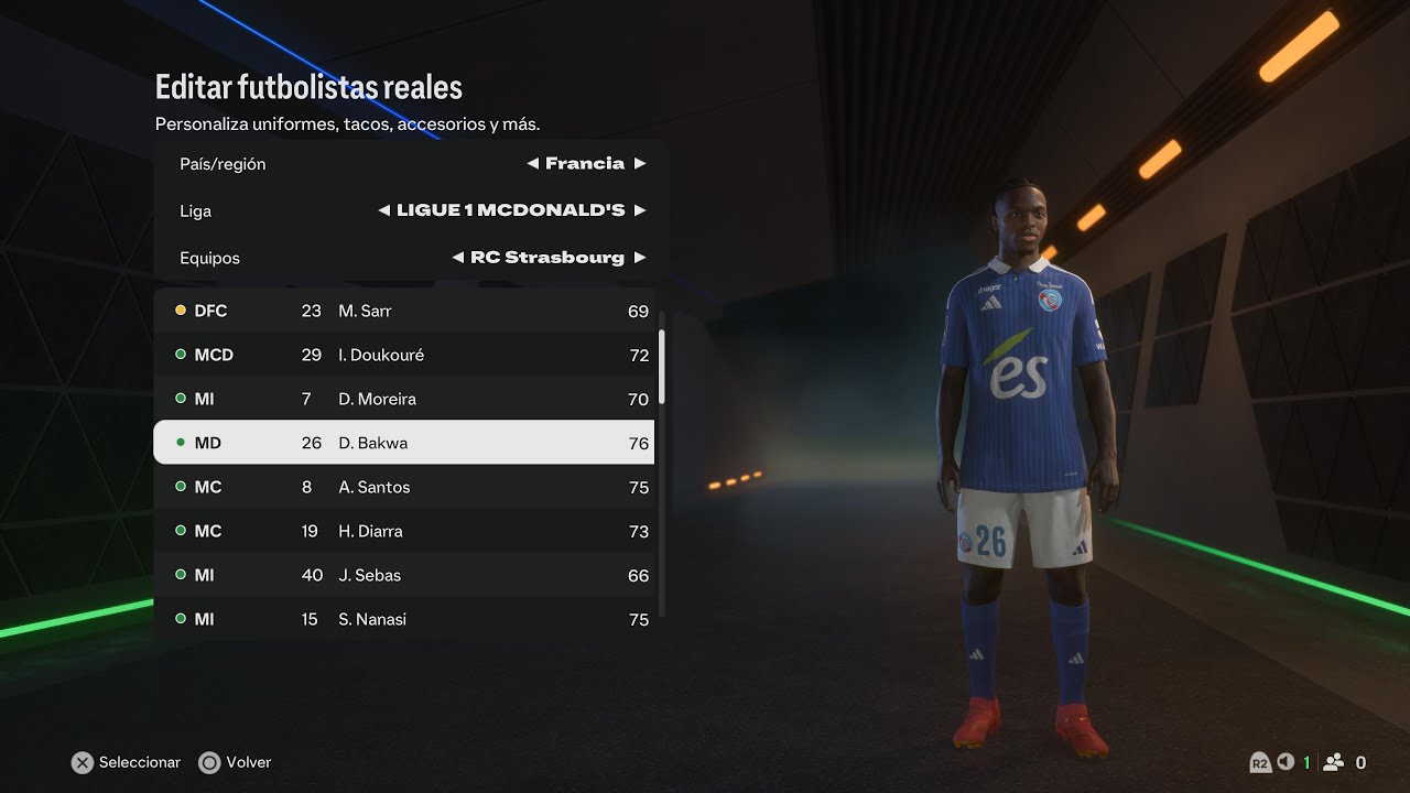 🎮🔥 EA SPORTS FC 25 ALL RC STRASBOURG PLAYERS 🔥🎮