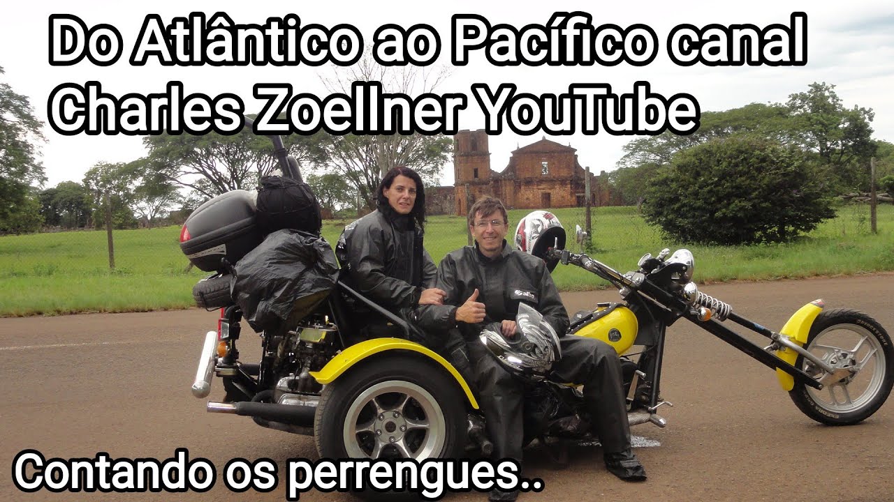 TRICICLO ATÉ O CHILE Perrengues  contando no passeio até o BREMA  1080HD