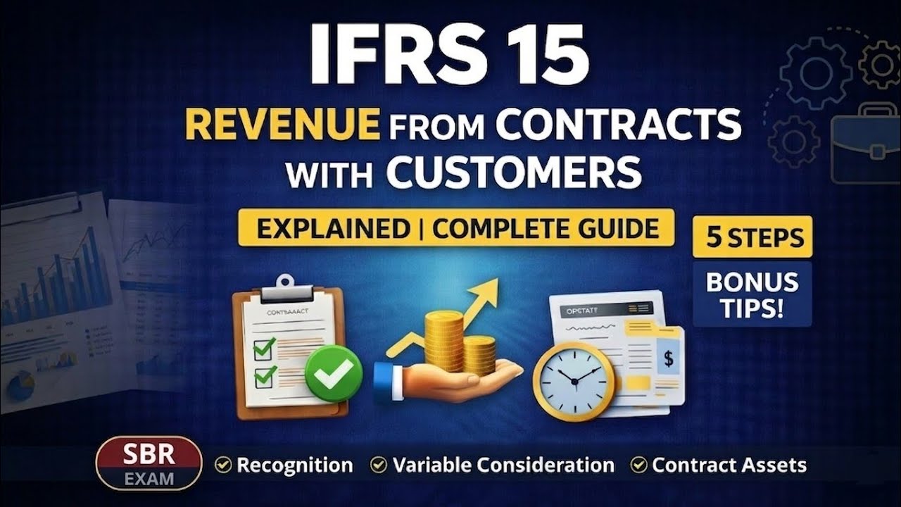 IFRS 15 Revenue from Contracts with Customers | Complete Guide (25 Minutes)