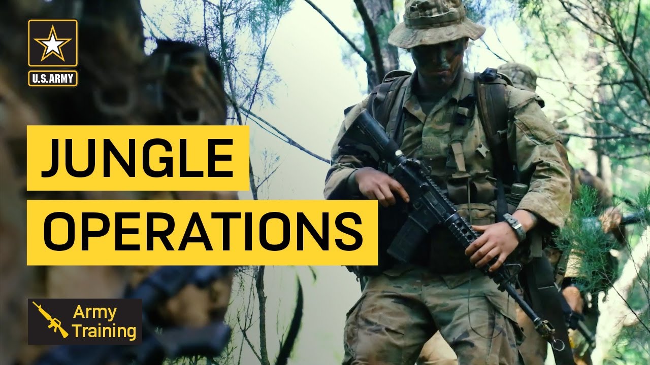 Soldiers Conduct Jungle Operations Training