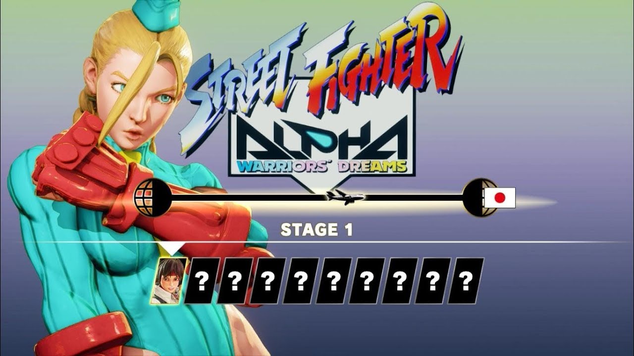 SFV AE - Cammy Arcade Mode (Full) [Street Fighter Alpha Path]