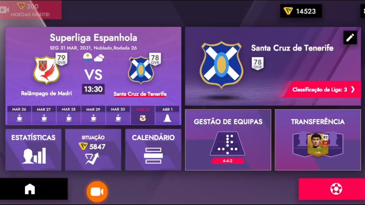 26°, 27° e 28° Rodada LALIGA temporada 30/31
