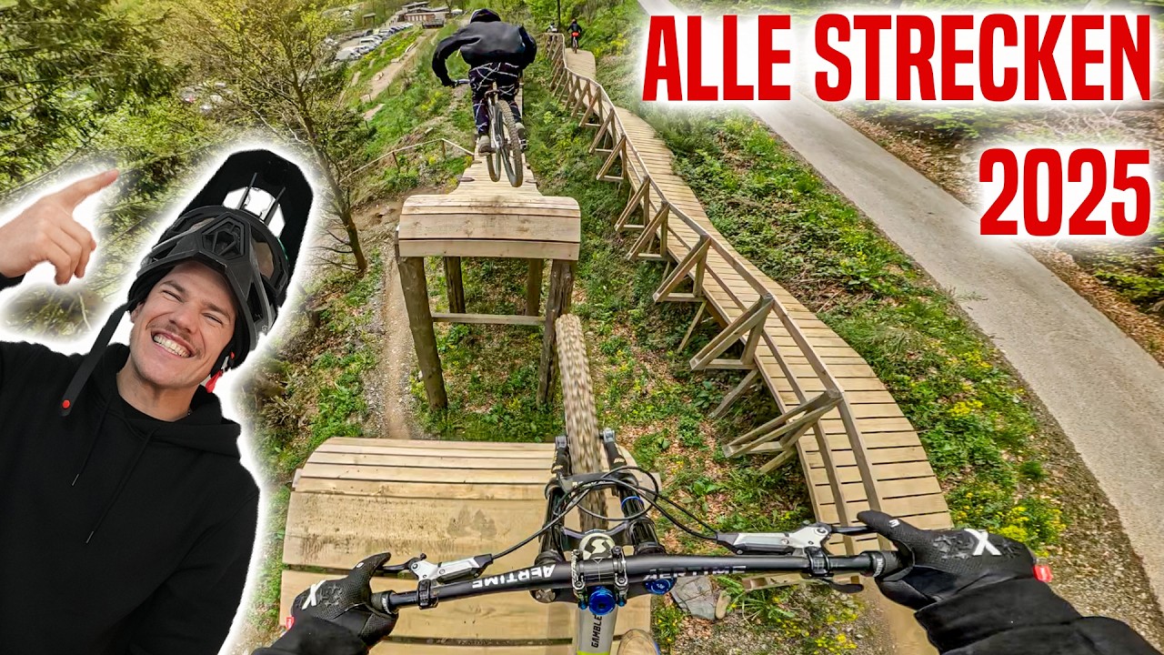 GREENHILL BIKEPARK 2025: Alle Strecken!