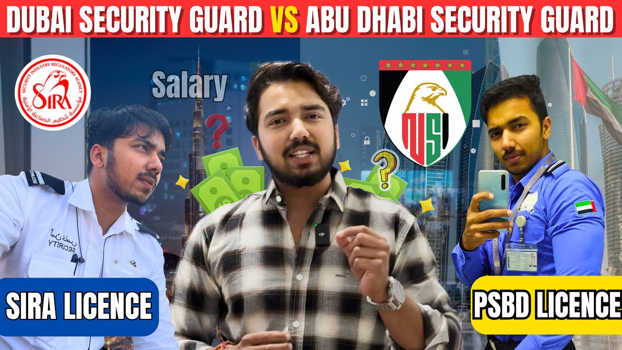 Dubai SIRA & Abu Dhabi PSBD &ndash; Salary, Training & Job Difference | Full Information