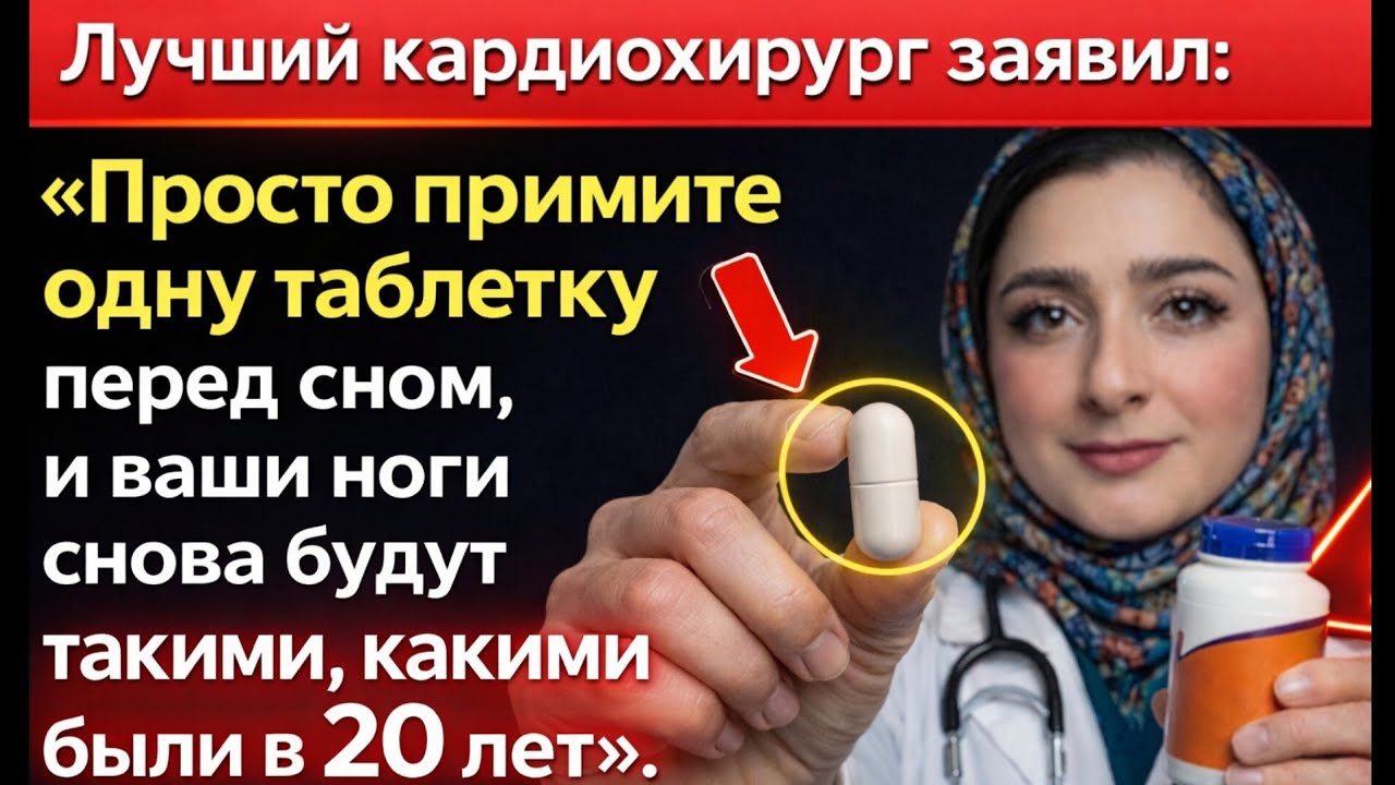Примите сегодня вечером самый мощный витамин, который увеличит приток крови к ногам в 1 000 000 раз.