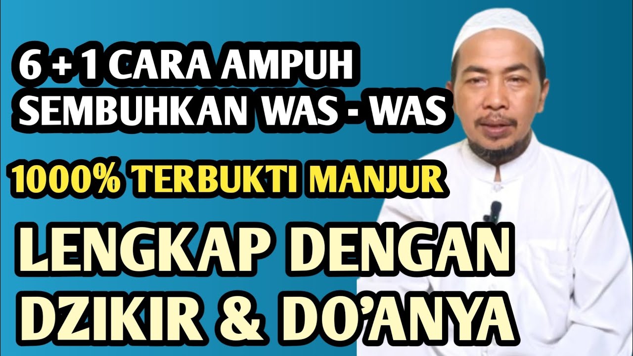 CARA AMPUH MENGHILANGKAN WAS WAS || CARA PALING JITU HILANGKAN WAS WAS