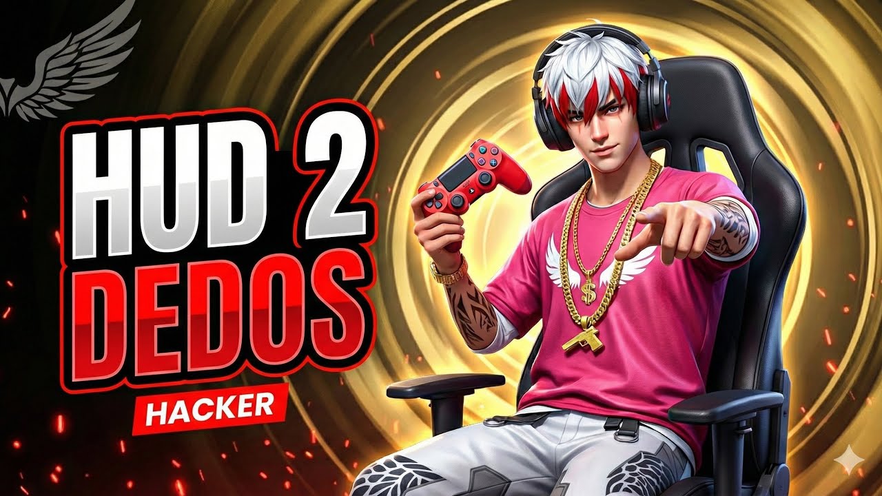 EL MEJOR HUD A 2 DEDOS ( RANK TOP GLOBAL)+ SUPER SENSI 