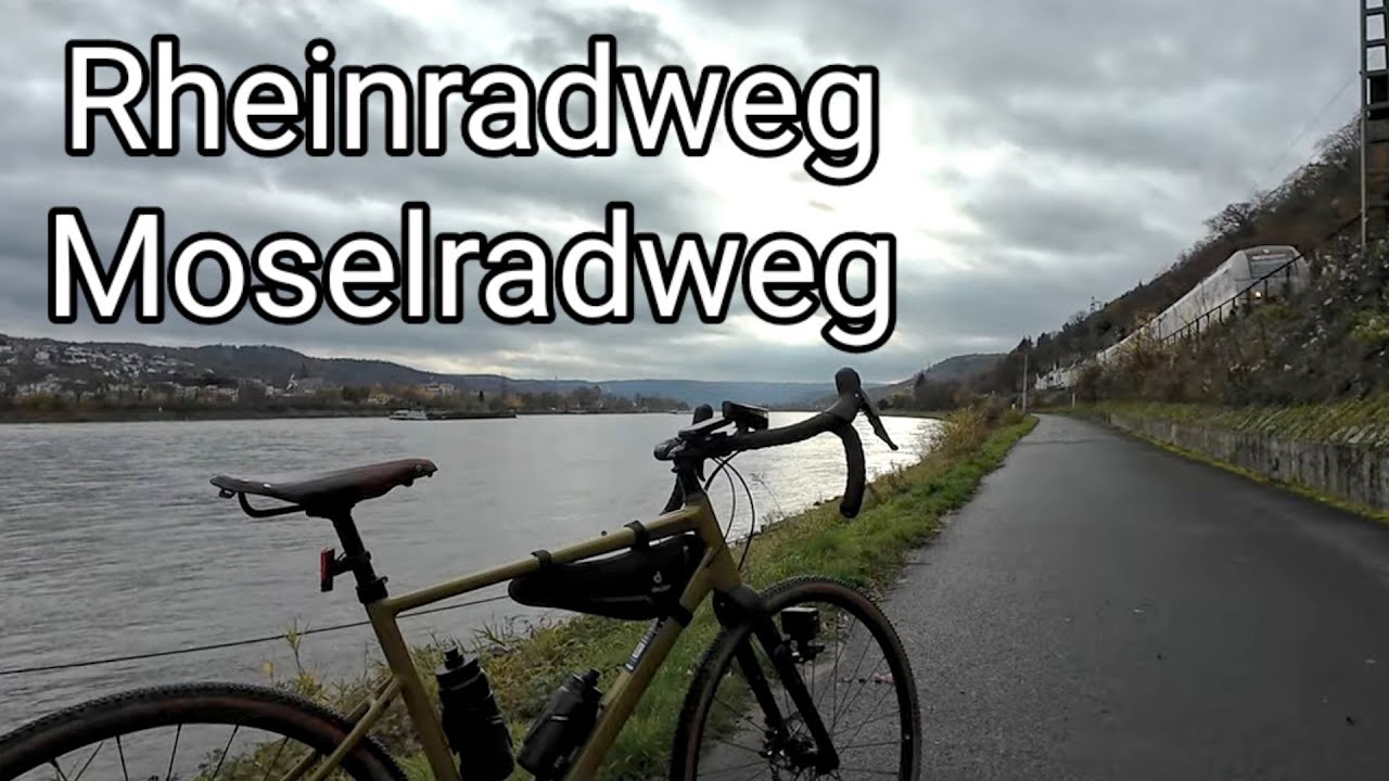 Gravelbike Fahrradtour vom Rheinradweg zum Moselradweg 71Km für einen Döner 😎