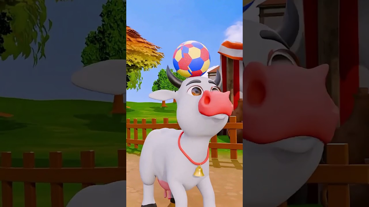 Gaiya Meri Gaiya 3D Kids Rhyme | Hindi Nursery Rhymes for Kids | Children Song |  