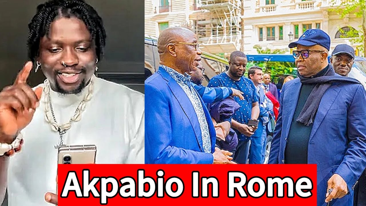 VeryDarkMan Drag Senate President for Travelling To Rome For Pope Francis Funeral