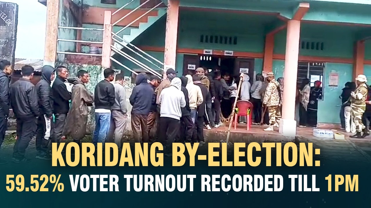KORIDANG BY-ELECTION: 59.52% VOTER TURNOUT RECORDED TILL 1PM