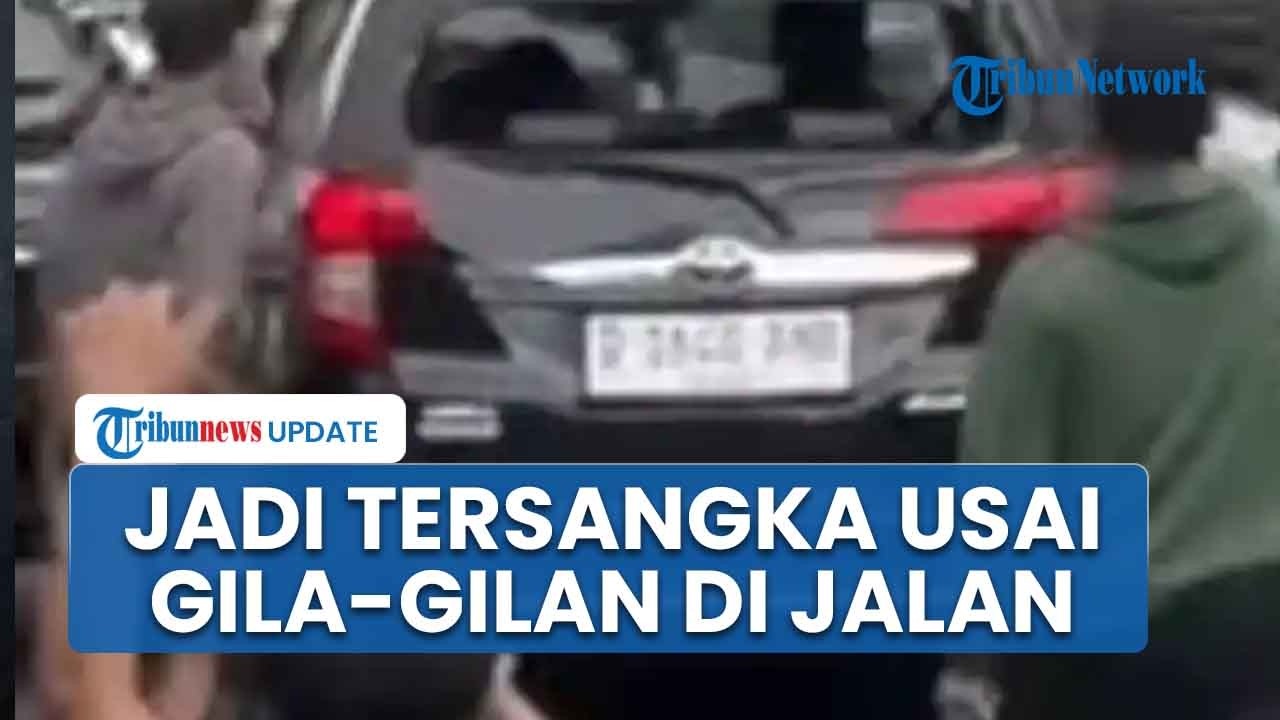 Pengemudi Mobil Ugal-ugalan Lawan Arah Ditetapkan jadi Tersangka: Bawa 4 Pelat Palsu, Lukai 2 Orang