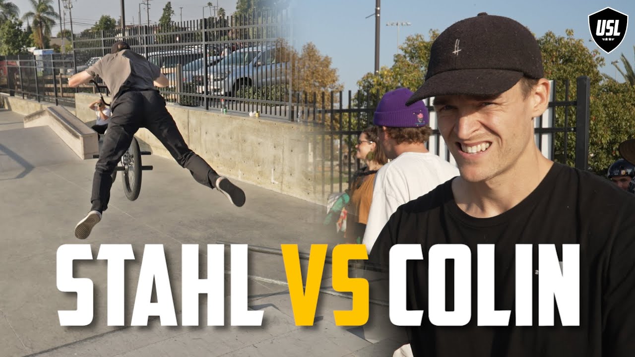 GAME OF BIKE - COLIN VARANYAK VS MIKE STAHL - USL CAGE MATCH