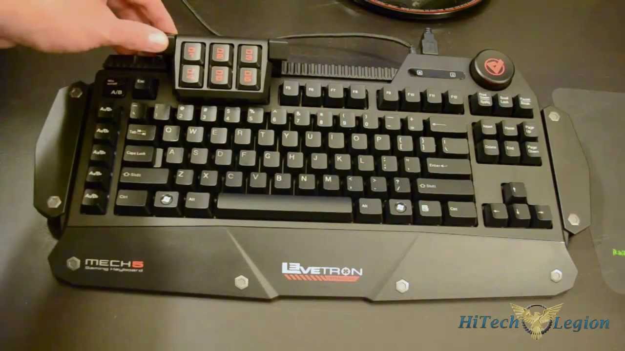 Azio Levetron Mech5 Gaming Keyboard Unboxing + Review