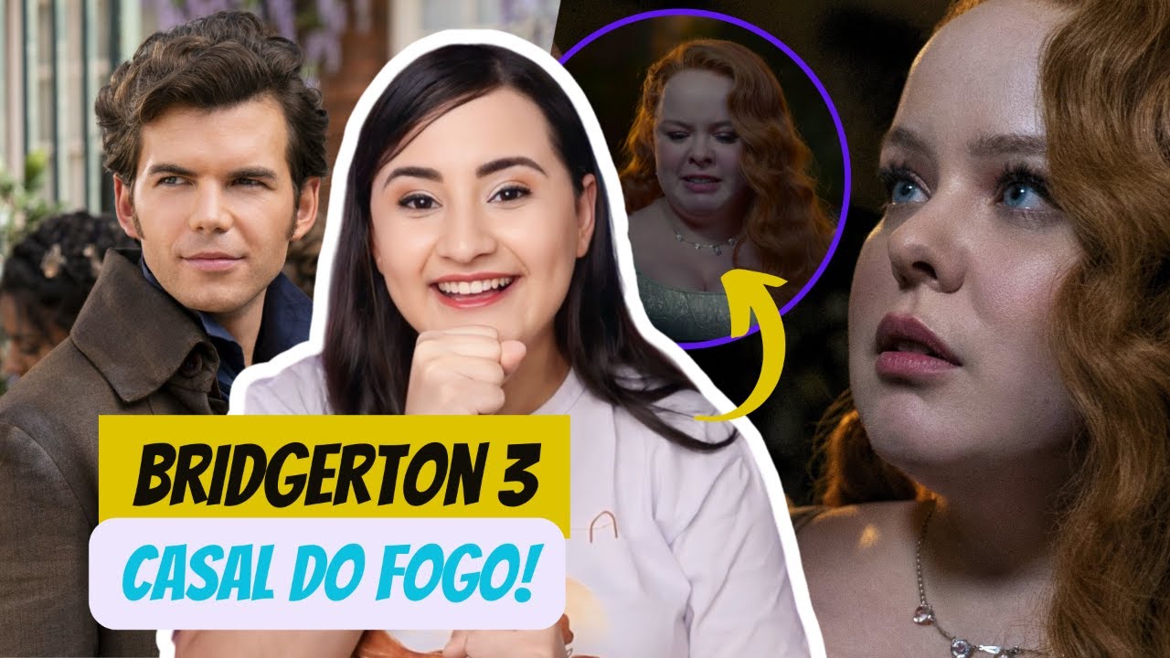 Bridgerton 3 Parte 1: COLIN E PENELOPE Pegando Fogo e a Gente Pira!