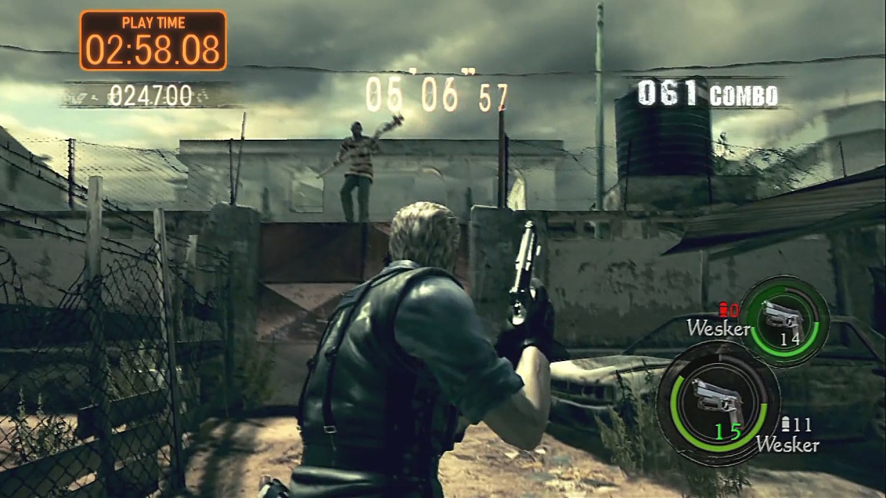 [PS3]バイオハザード5／RESIDENT EVIL 5：THE MERCENARIES #228 集会場 999k(13：35)