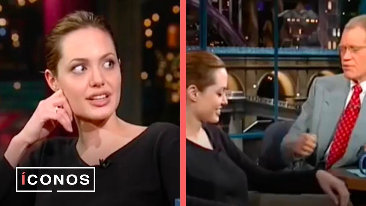 El descaro de Letterman con Angelina Jolie | íconos