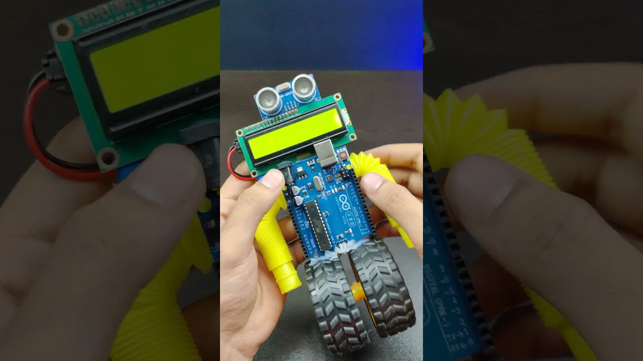 DIY Robot 🤖 #arduinoprojects #arduino #eazytronic #arduinotutorials #robot #automaticdoor
