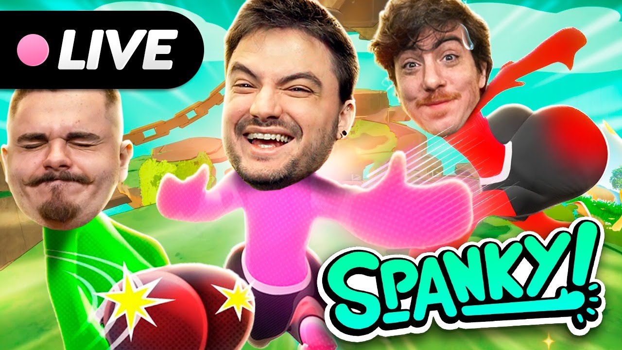 DANDO PALMADAS NOS AMIGOS! Spanky [+13]