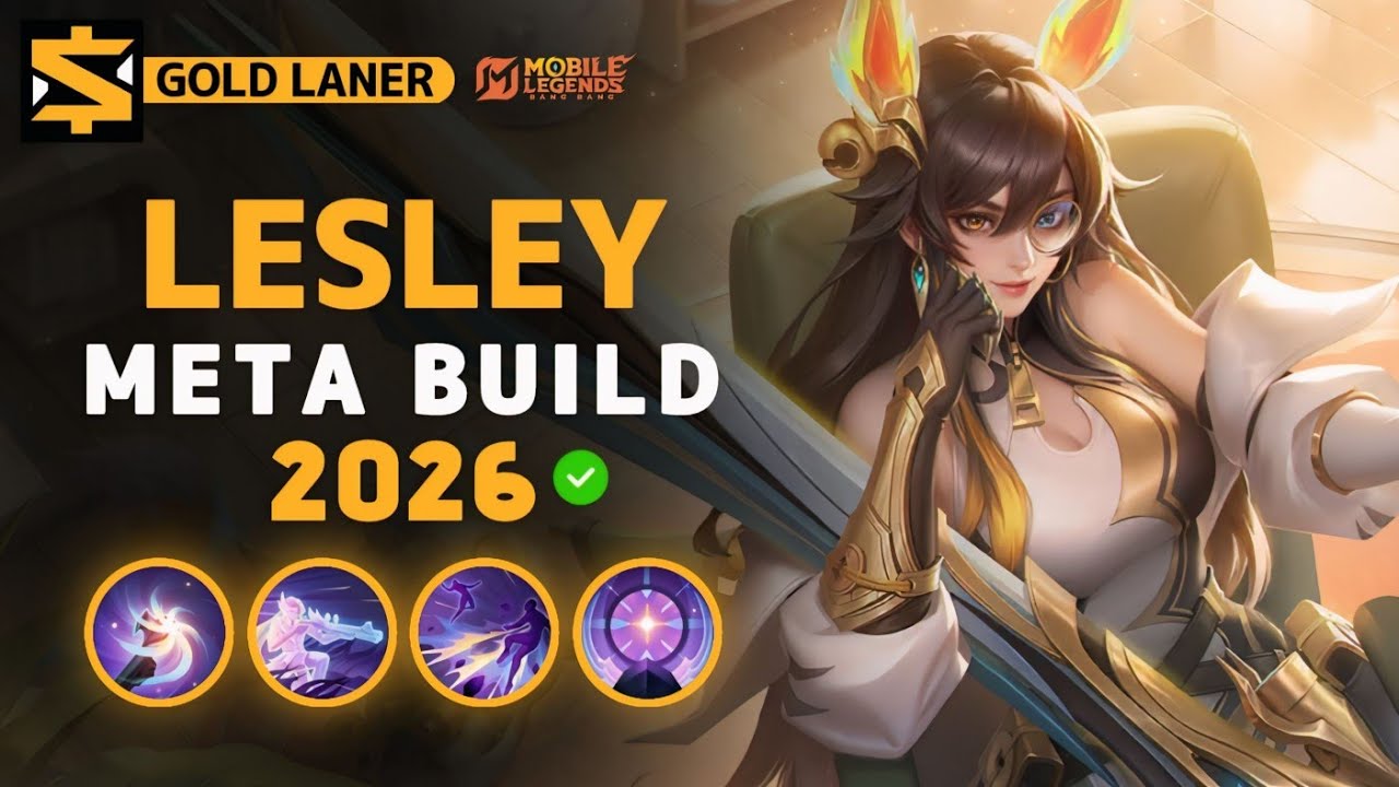 Lesley NEW META Build 2026, Emblem, and Best Hero Counters | Mobile Legends