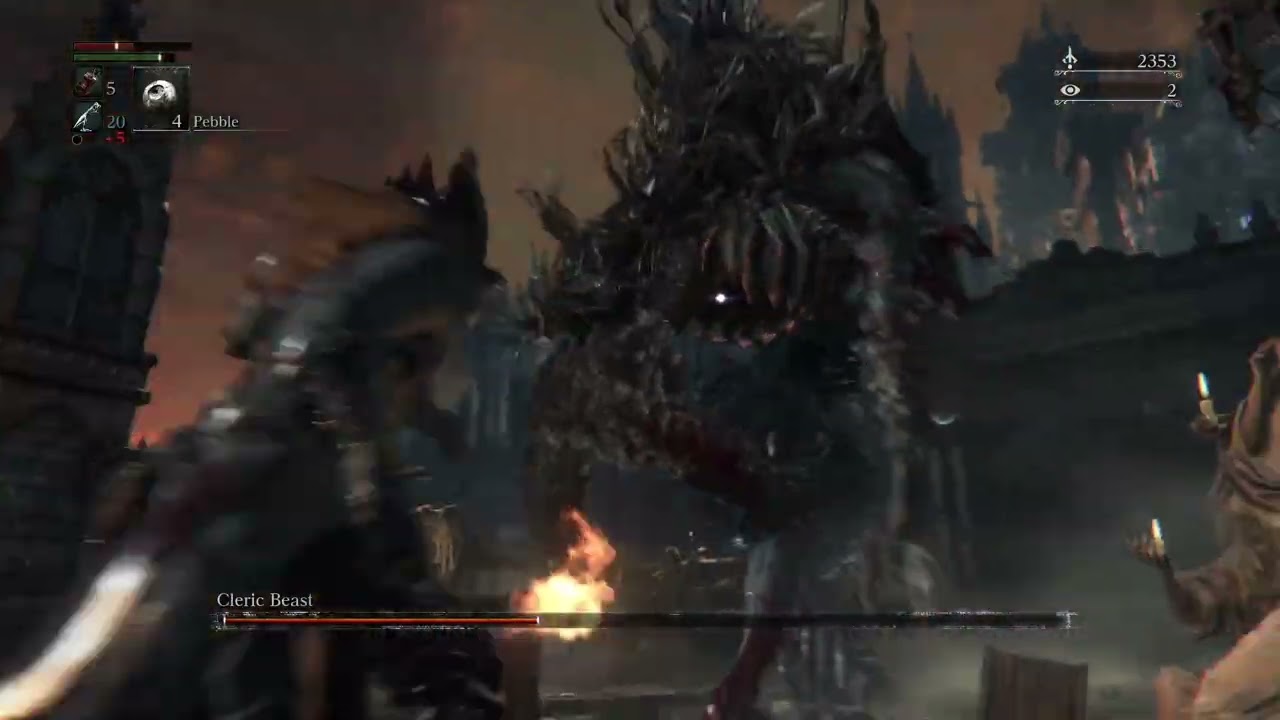 Anyways, weaponless Clerc Beast attempt.