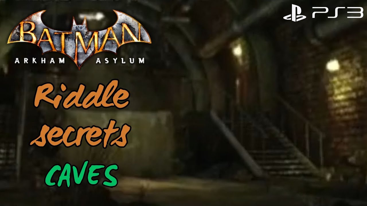BATMAN: Arkham Asylum [PS3] - Walkthrough ITA | Le sfide dell'Enigmista: Caverne