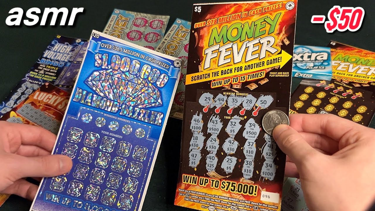 ASMR Lottery Scratch Off Tickets 💵🍀 ($50)