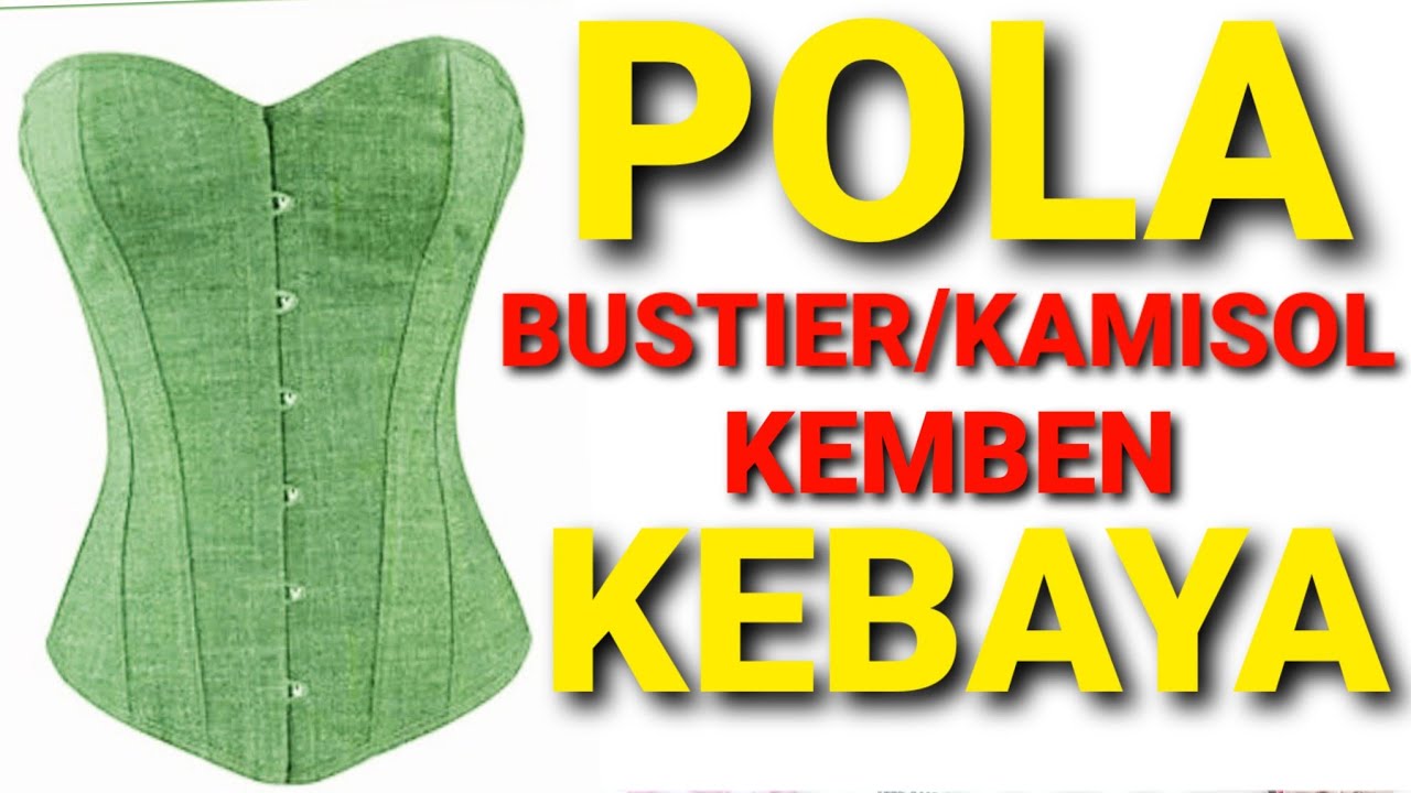 POLA CAMISOL KEBAYA