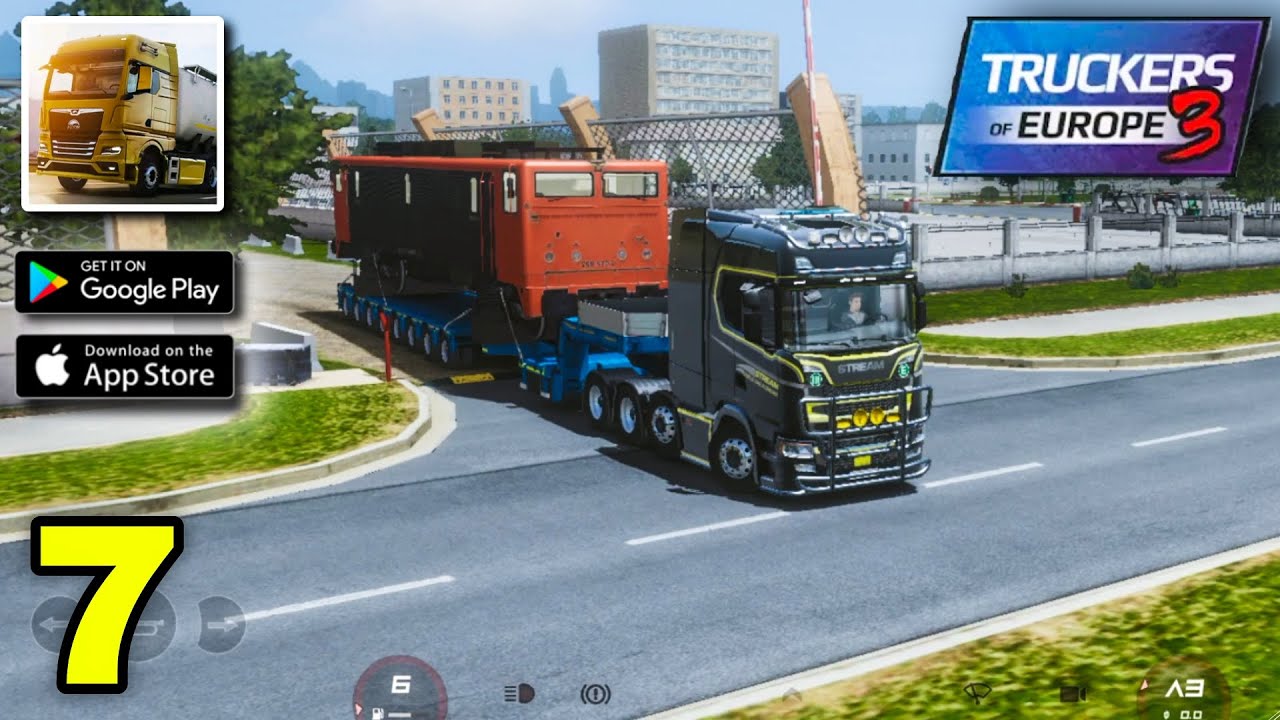 Truckers Of Europe 3 Gameplay Walkthrough (Android/iOS) - Part 7