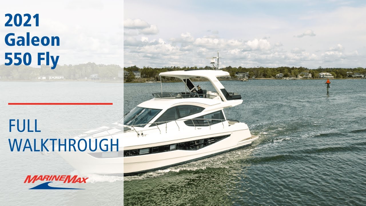 Galeon 550 FLY 2021 | MarineMax Wrightsville Beach