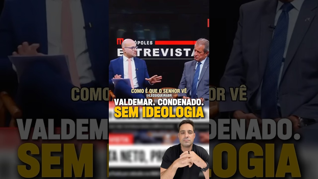 VALDEMAR: O POL&Iacute;TICO DO SISTEMA