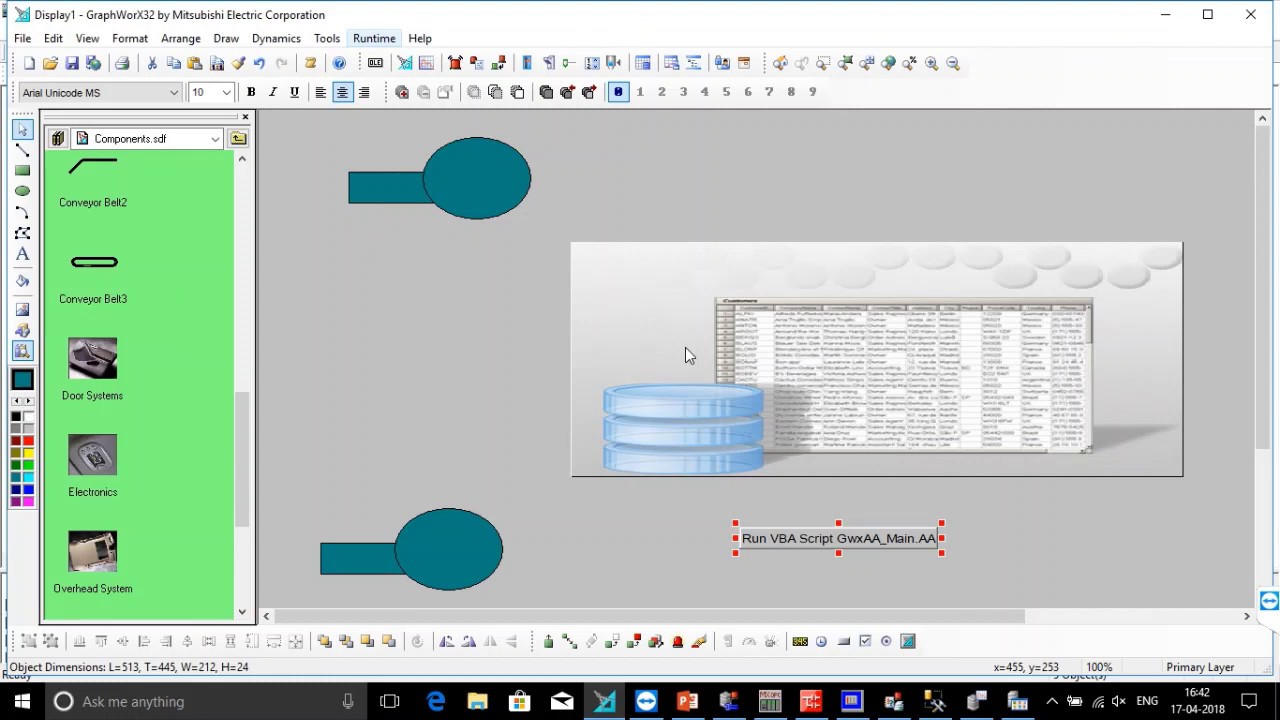 Mitsubishi Scada MC Works 32  UDM, Recipe