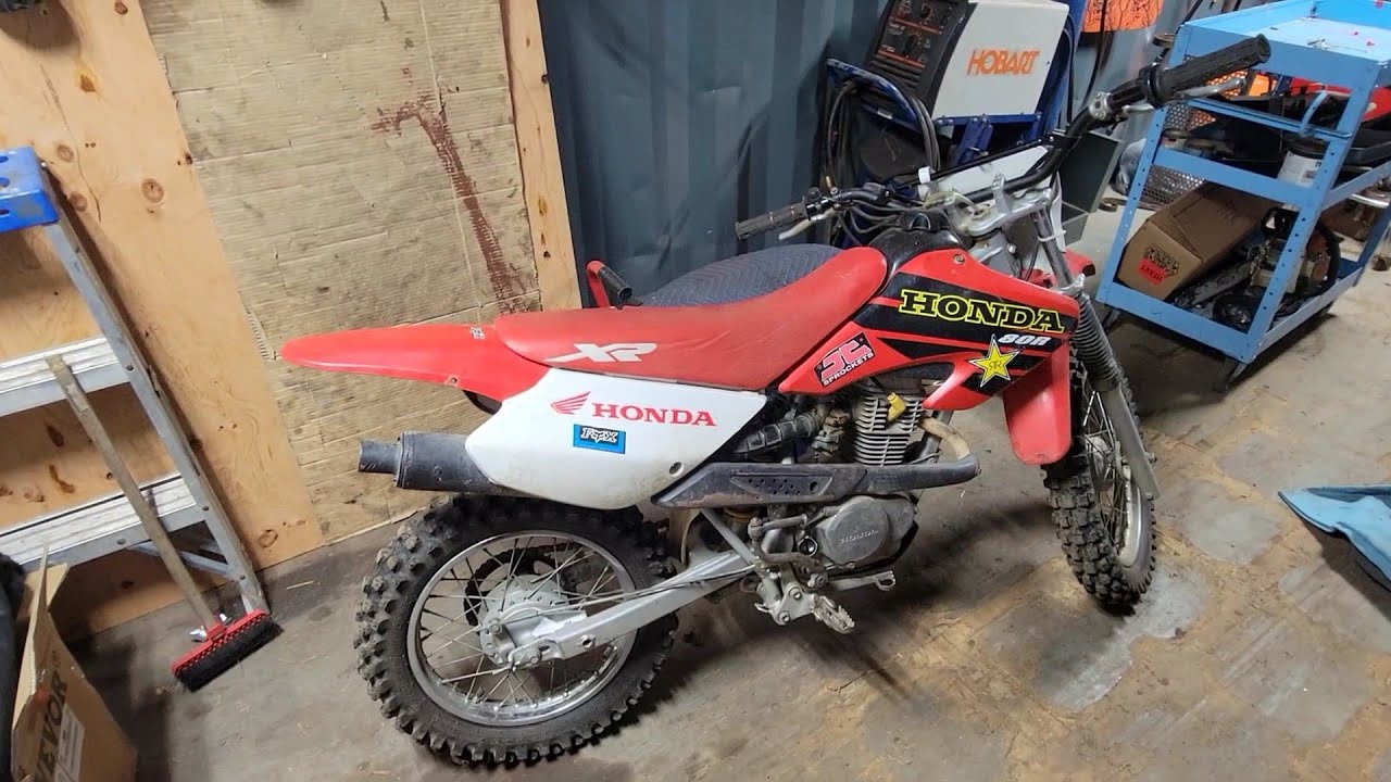 Замена сцепления Honda XR80 @beardedvanadventures