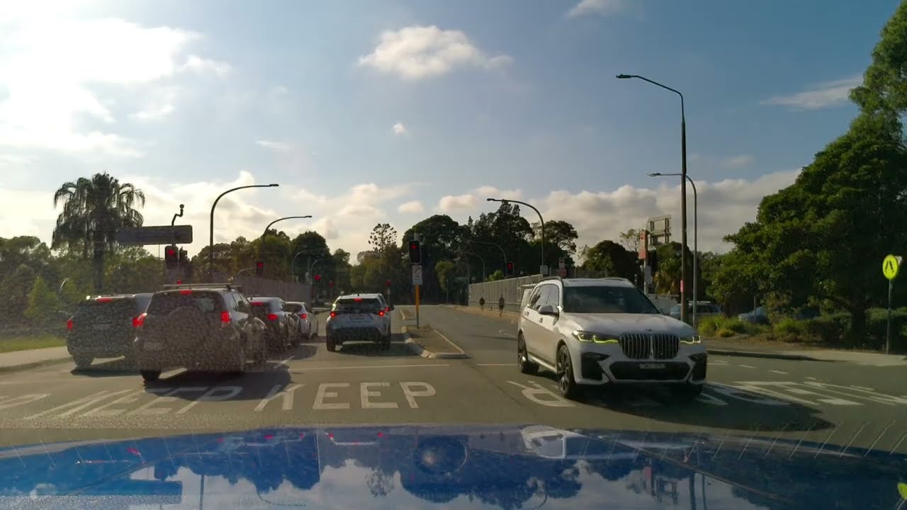 Sydney Peak Hour POV Drive 🚗 Ryde to Double Bay | Tunnels, Traffic & CBD Detour Silent, No Sound