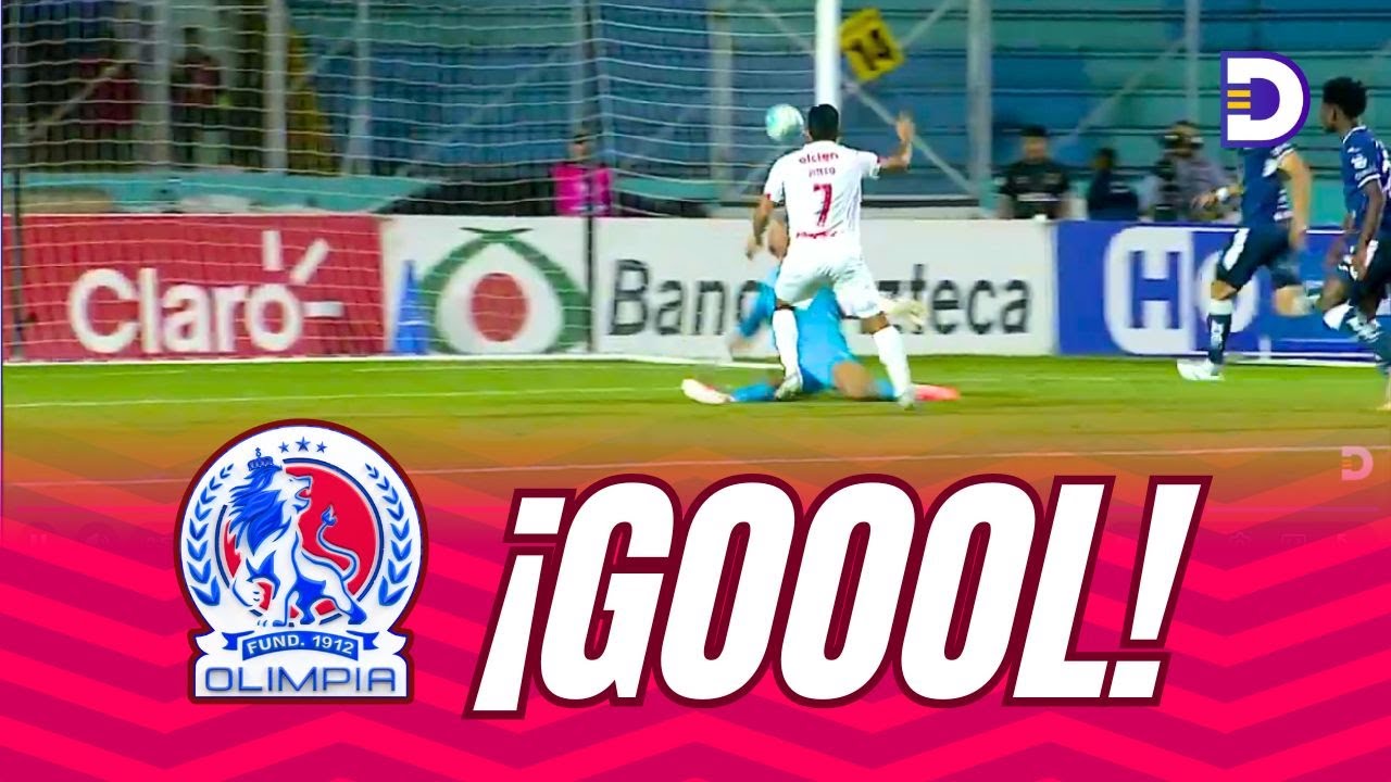 &iexcl;Gol de Jos&eacute; Mario Pinto! 52 minutos Olimpia empata 1-1 ante Motagua en la vuelta del cl&aacute;sico
