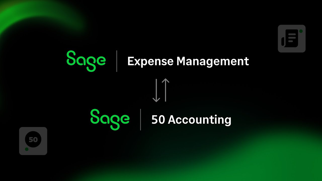 Sage Expense Management's direct integration with Sage 50 US.