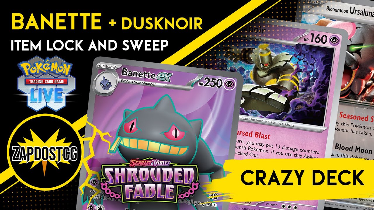 Henry Brand's Banette ex Dusknoir Deck From Worlds Is INSANE (Pokemon TCG)